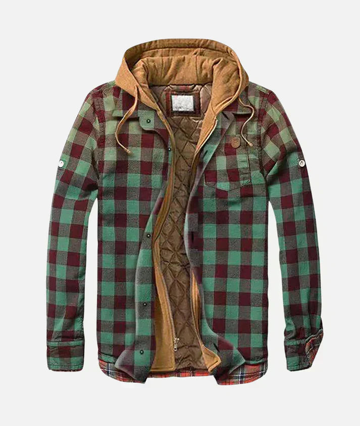 Montaro | Chaleco de patchwork con estampado de cuadros